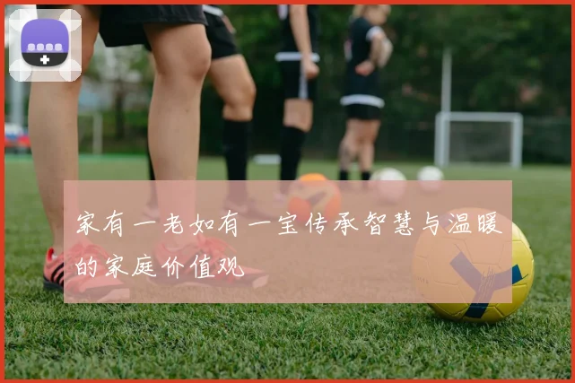 家有一老如有一宝传承智慧与温暖的家庭价值观
