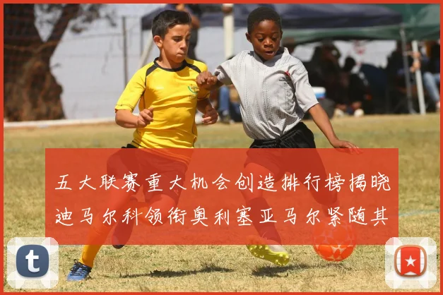 五大联赛重大机会创造排行榜揭晓迪马尔科领衔奥利塞亚马尔紧随其后